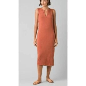 prAna Foundation Midi Lightweight Sleevless Lounge Dress Women's Medium